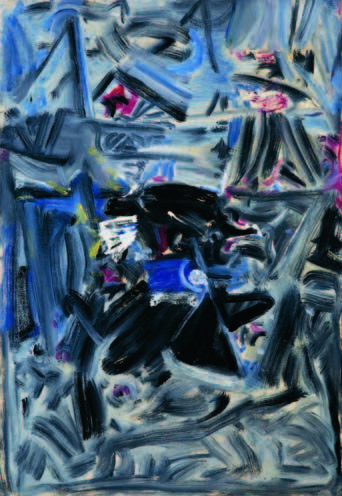 吴大羽 《谱韵-63》 布面油画 53.7×37.3 cm