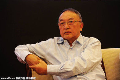 图为柳传志 图为柳传志