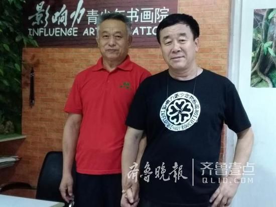 高京栋与其好友安邦元老先生 高京栋与其好友安邦元老先生