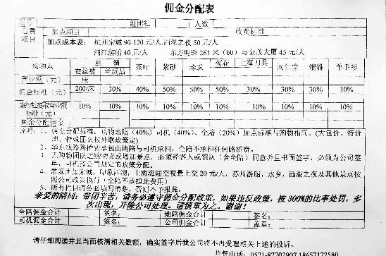 杭州导游“佣金分配表”曝光 揭开“皇帝新衣”(图)