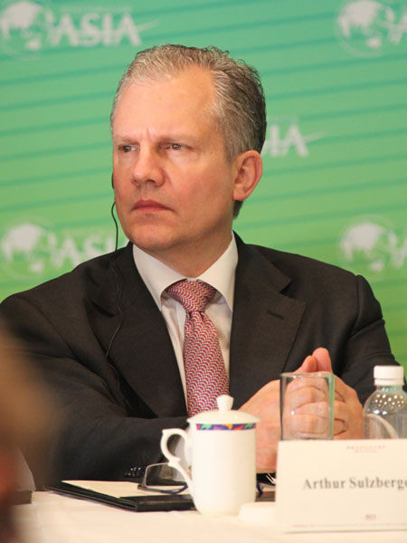 ̳2013Բ8-ƶȵġ䡱˼47СͼΪαŦԼʱ˾³Arthur-Sulzberger,Jr(ͼƬԴ˲ƾ  )