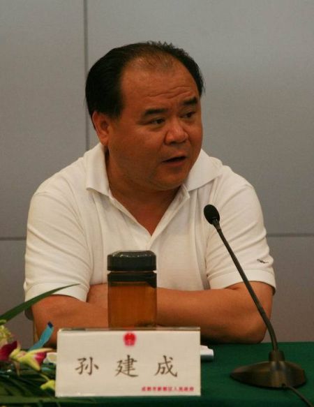 图为原成都市质量技术监督局局长孙建成。(资料图)