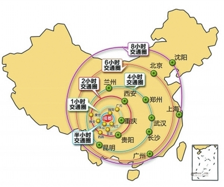 成都:动车、高铁、地铁 这10年我们都有了(图)