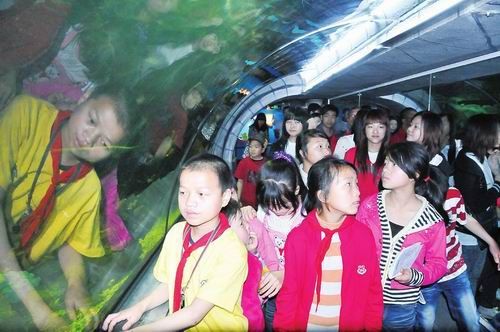 “五一”首日南宁各大景点迎客10万(组图)