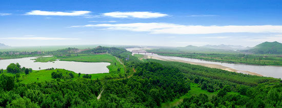 珲春防川:一眼望三国 珲春市候选景区:防川国家级风景区名胜区(组图)