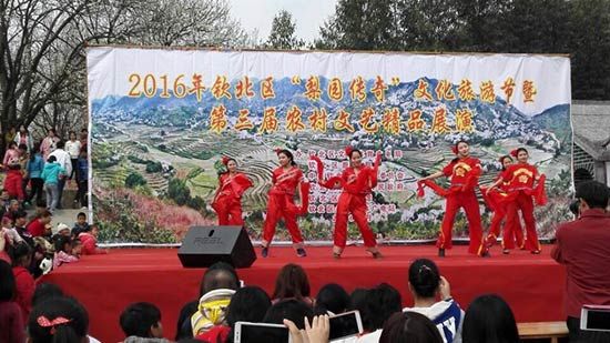 2016广西钦州板城梨花谷文化旅游节开幕
