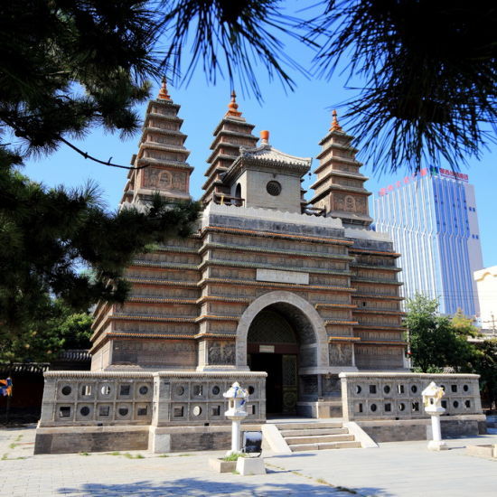 金刚座舍利宝塔 五塔寺:蒙古天文图石刻最为珍贵