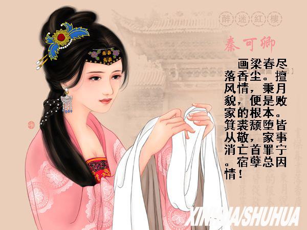 红楼梦最美的12位女人排行 秦可卿位居第一图