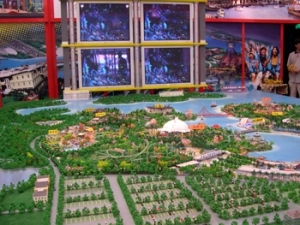 上海迪斯尼乐园开工耗资244亿元5年后完工(图)