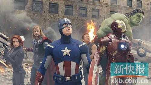 复仇者联盟缔造票房新神话 首周3天破2亿美元