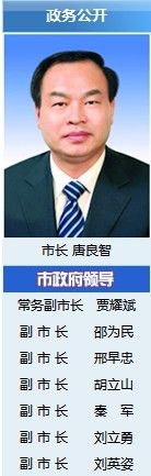 图为武汉市政府网站市长、副市长工作分工截屏 袁善腊不再担任武汉副市长 曾遭兰世立实名举报