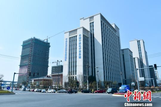 图为宁波电商经济创新园区。 浙江江北厚植“开放基因” 打造国际化开放都市