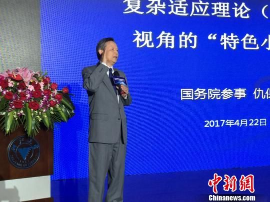 国务院参事、原住房和城乡建设部副部长仇保兴发言。 浙江设特色小镇建设“智囊团” 专治发展“虚火”