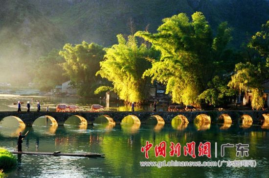 靖西鹅泉 中越跨国游推介会在粤举行 面向广东游客推4条线路