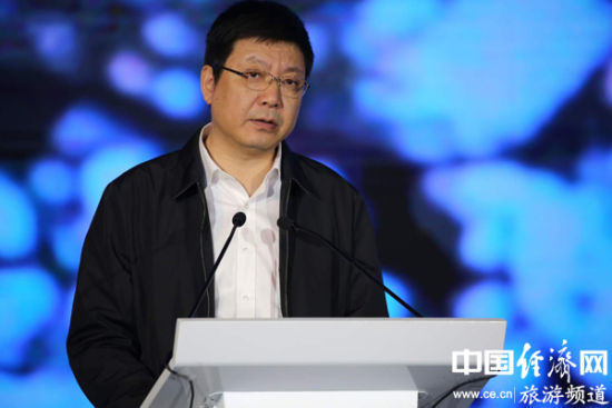 图为浙江省丽水市人民政府市长朱晨。经济日报-中国经济网记者 裴小阁摄影 丽水市市长朱晨:休闲度假产业成旅游业发展新风口