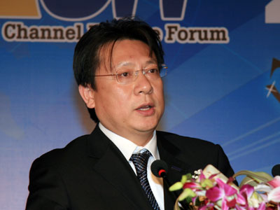 图文:苏宁电器集团北京大区副总经理王军演讲