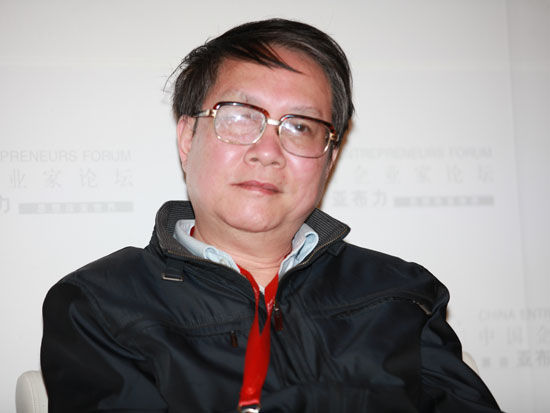 2013年亚布力中国企业家论坛第十三届年会于2013年2月22日-24日在黑龙江亚布力召开。图为清华大学教授秦晖。