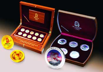 开创铸币史上新的辉煌盛世奥运亮相京城
