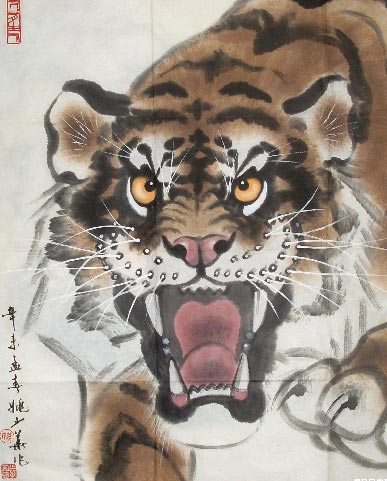 虎画