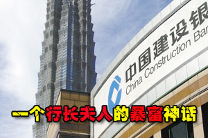 一个银行行长夫人的6000万暴富神话