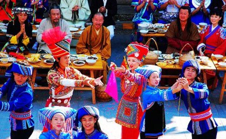 《刘三姐》与侗族百家宴(组图)