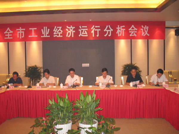 全市工业经济运行分析会要求:强化措施 狠抓落