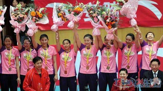 天津女排总分2:1胜上海 豪取联赛4连冠