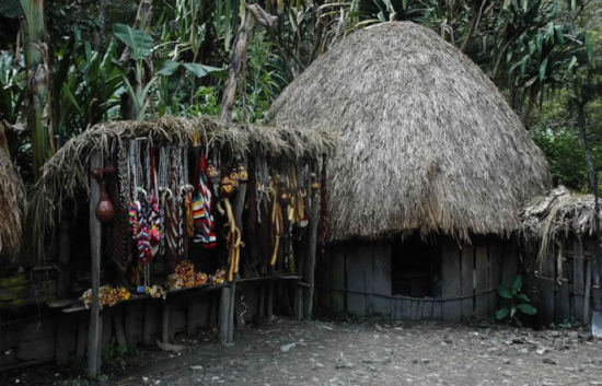 原始部落建筑图片