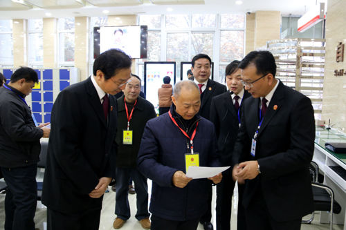 阜阳市人大常委会主任率队视察阜阳中院工作_新浪法院频道_新浪网