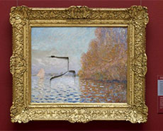 出拳砸破价值千万莫奈名画