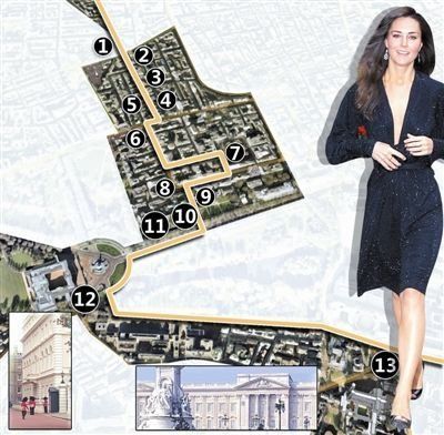 威廉王子大婚 英国推出王室浪漫游旅游线