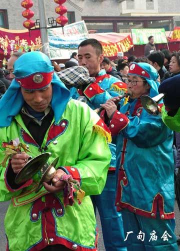 北京西城两大庙会年三十开锣(图)