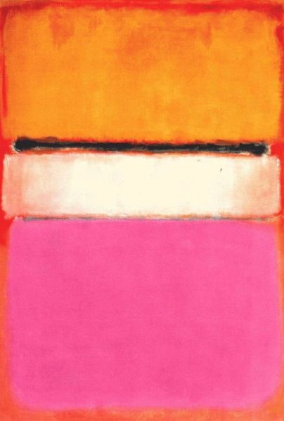 Mark Rothko: "White Center (Yellow, Pink and Lavender on Rose)", 1950