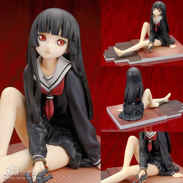 鬼魅《<em>地狱少女</em>》校服精美<em>手办</em>_卡通动漫_新