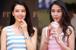��ԲԲײ��Angelababy Ů������ing ��PK