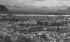 抗战后被炸成废墟的桂林