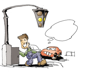 红绿灯一天几次罢工 为啥