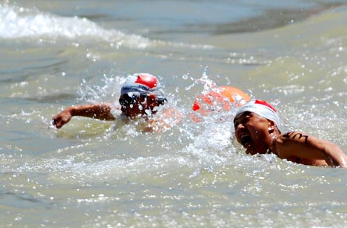 青海国际抢渡黄河极限挑战赛落幕