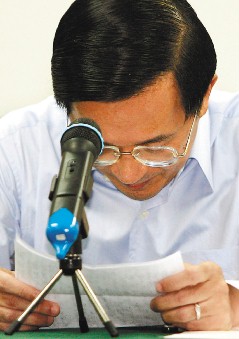 陈水扁发出新闻稿称自己没有贪污