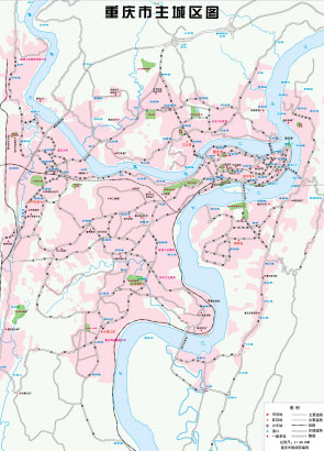 地理志:一叠地图刻录重庆年轮(组图)