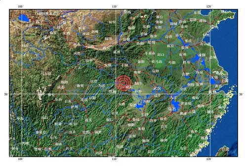 湖北秭归4.1级地震震中距三峡工程30公里