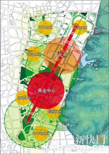 城市设计深化方案揭开面纱,旧白云机场搬迁后留下的广州市中心最大一