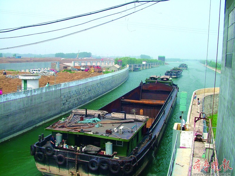 京杭大运河枣庄段恢复通航