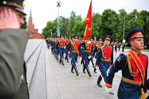 俄罗斯三军仪仗队