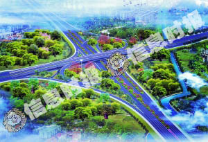 18个城市出入口景观改造