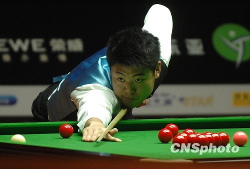 梁文博进斯诺克大师赛决赛 创中国选手最好成绩