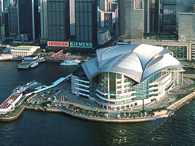 香港会展中心入选中国60大地标