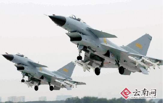 不同一:歼十战机从气动布局上有了一些改进