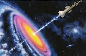 人类未来可以借助人造黑洞飞船遨游宇宙