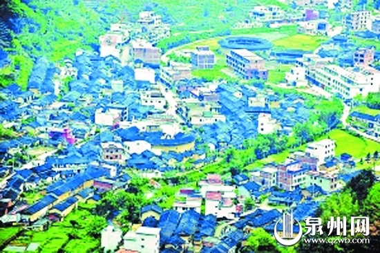 安溪:芦田村小山村藏七大玄机 古民居呈七星分布